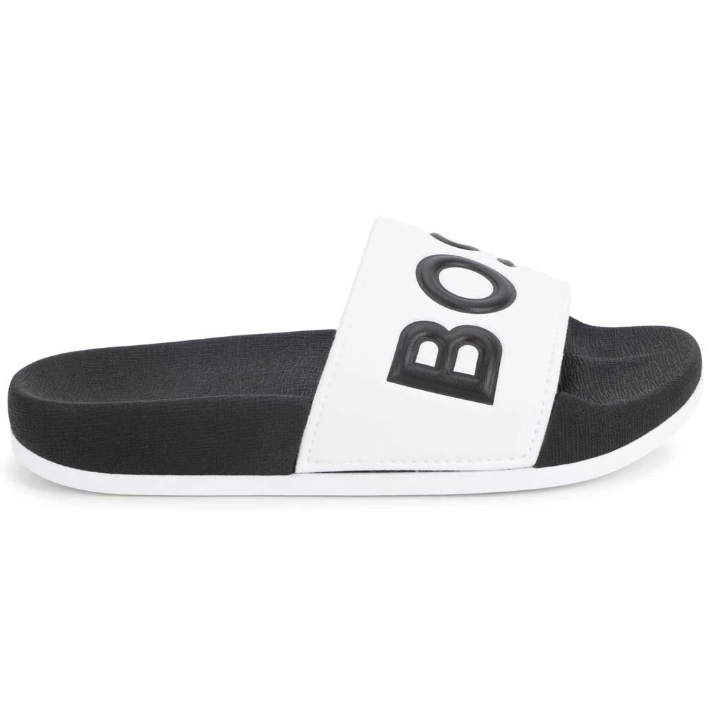 Hugo Boss Black & White Sliders 1