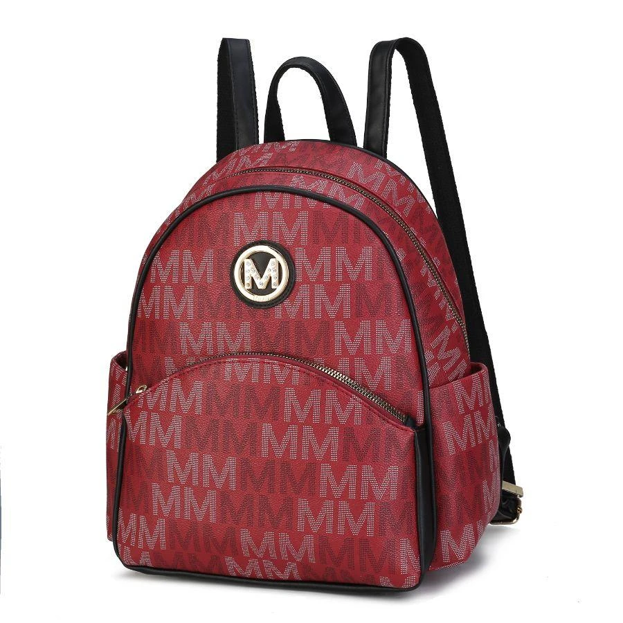 MKF Collection by Mia k. Palmer Vegan Leather Signature logo-print Women’s Backpack 9