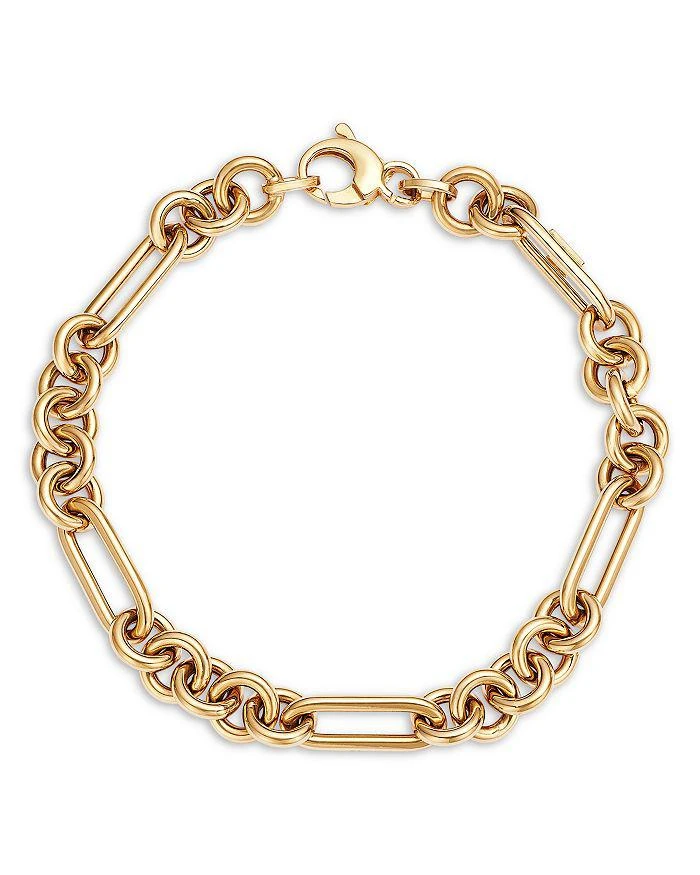 Bloomingdale's Fine Collection Metropolitan Link Chain Bracelet in 14K Yellow Gold