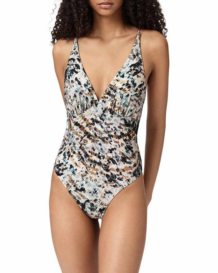ALL SAINTS Saph One Piece Swimsuit