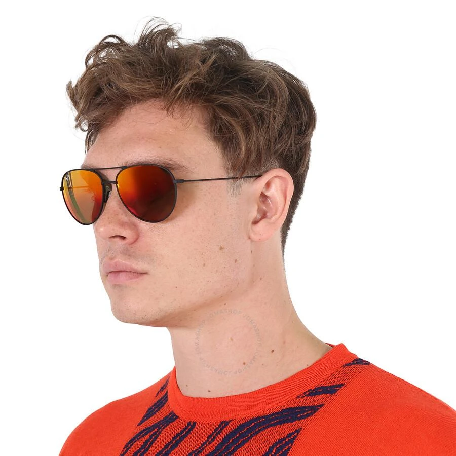 Maui Jim Walaka Hawaii Lava Pilot Unisex Sunglasses RM885-02 57 2