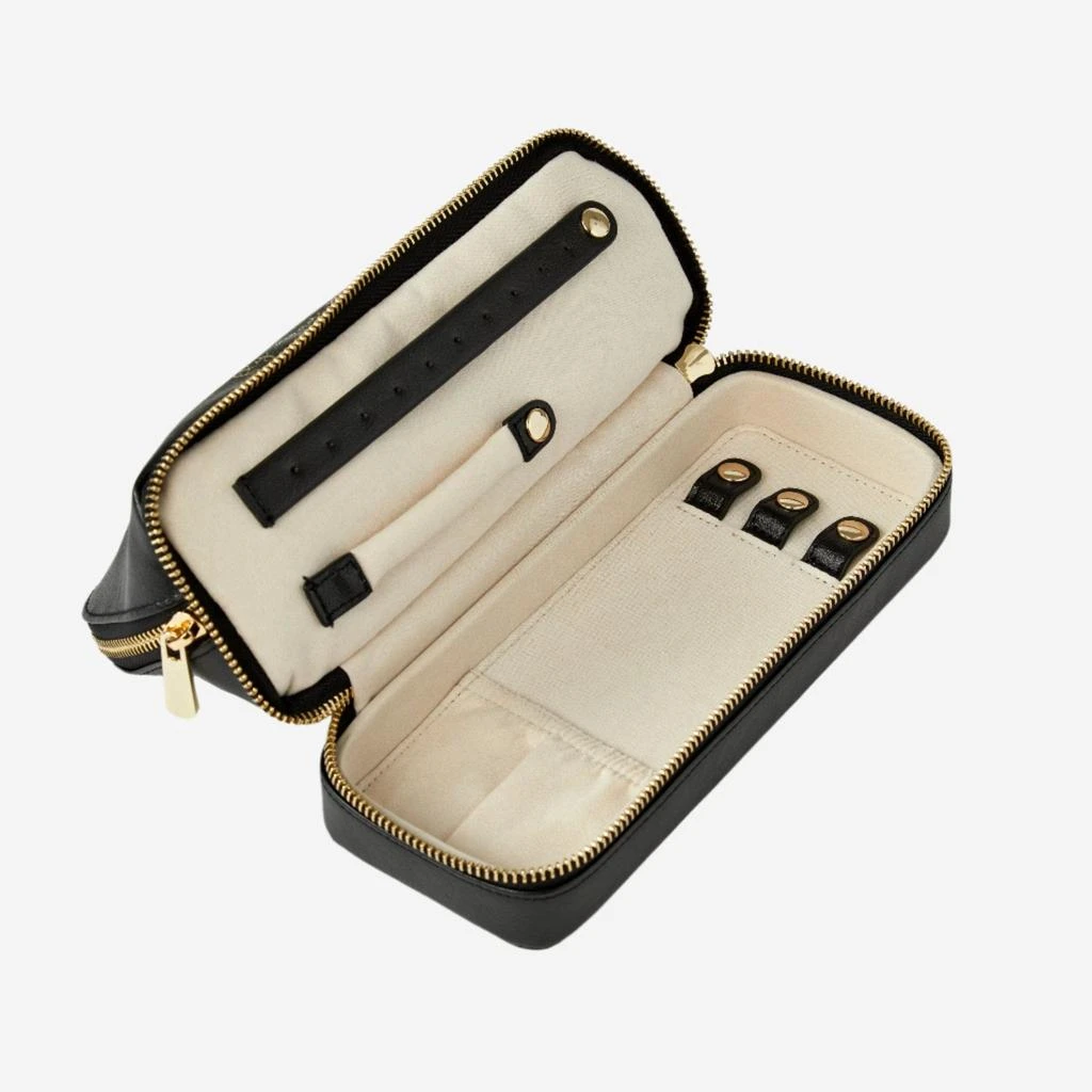 Wolf 1834 Wolf 1834 Heritage Black Leather Dual Jewelry Organizer 886102-copy 3