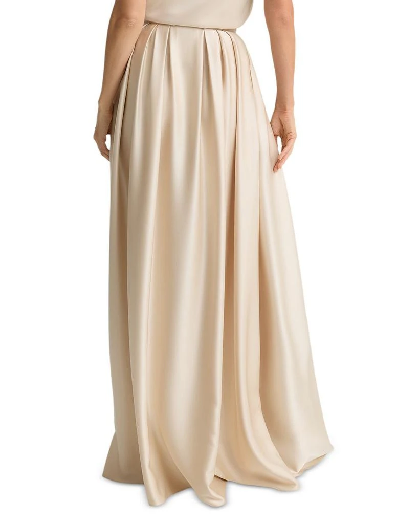 St. John Liquid Satin Ball Gown Skirt 2
