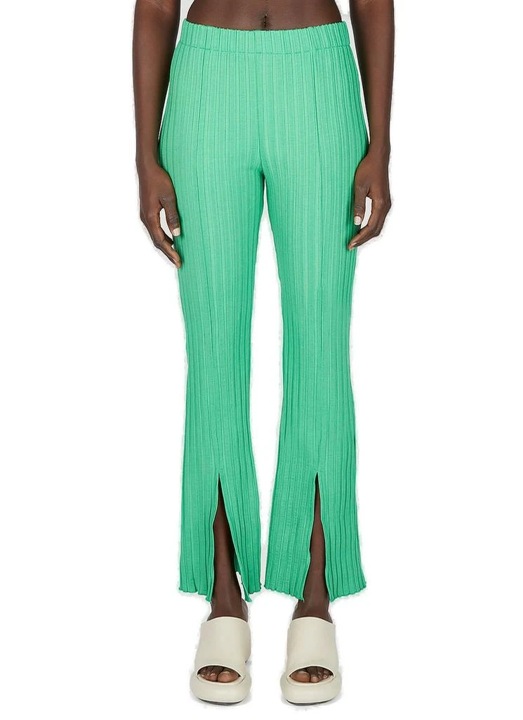 Simon Miller Simon Miller Swhish Split Hem Ribbed Pants 1