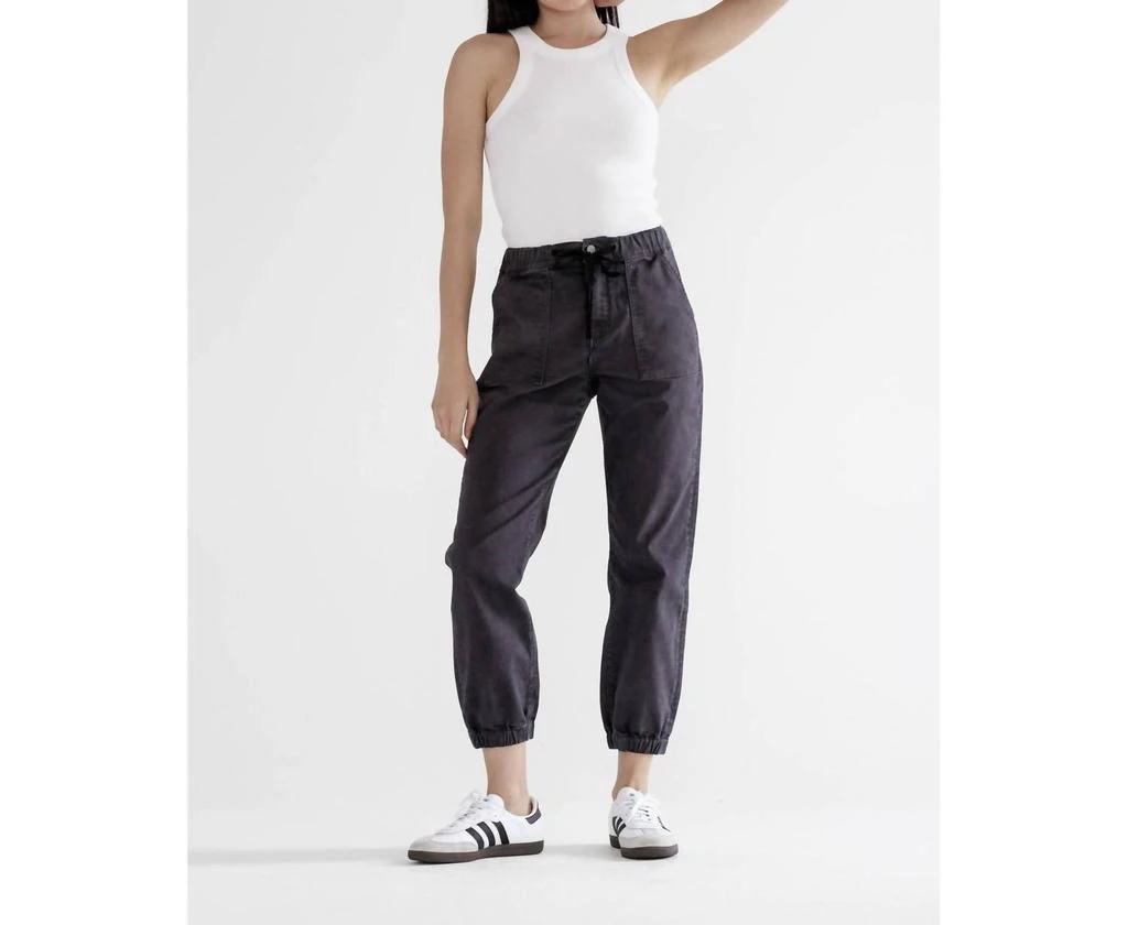 mica denim Mica Denim - High Rise Crop Jogger 5