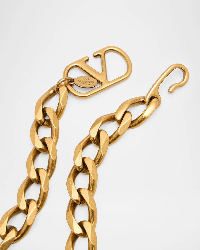 Valentino VLogo Signature Metal Chain Belt 2