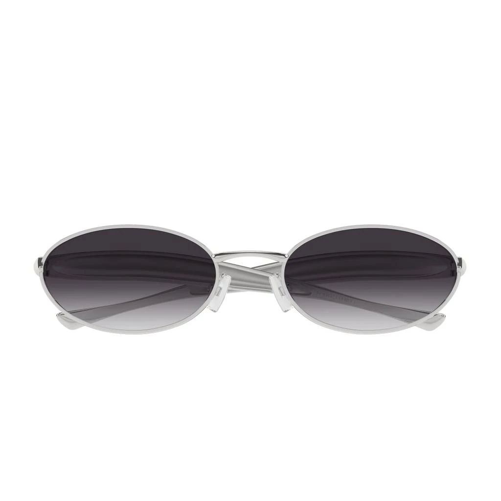 Bottega Veneta Bottega Veneta Bv1386s Linea Signature Icons 003 Silver Grey Sunglasses 1