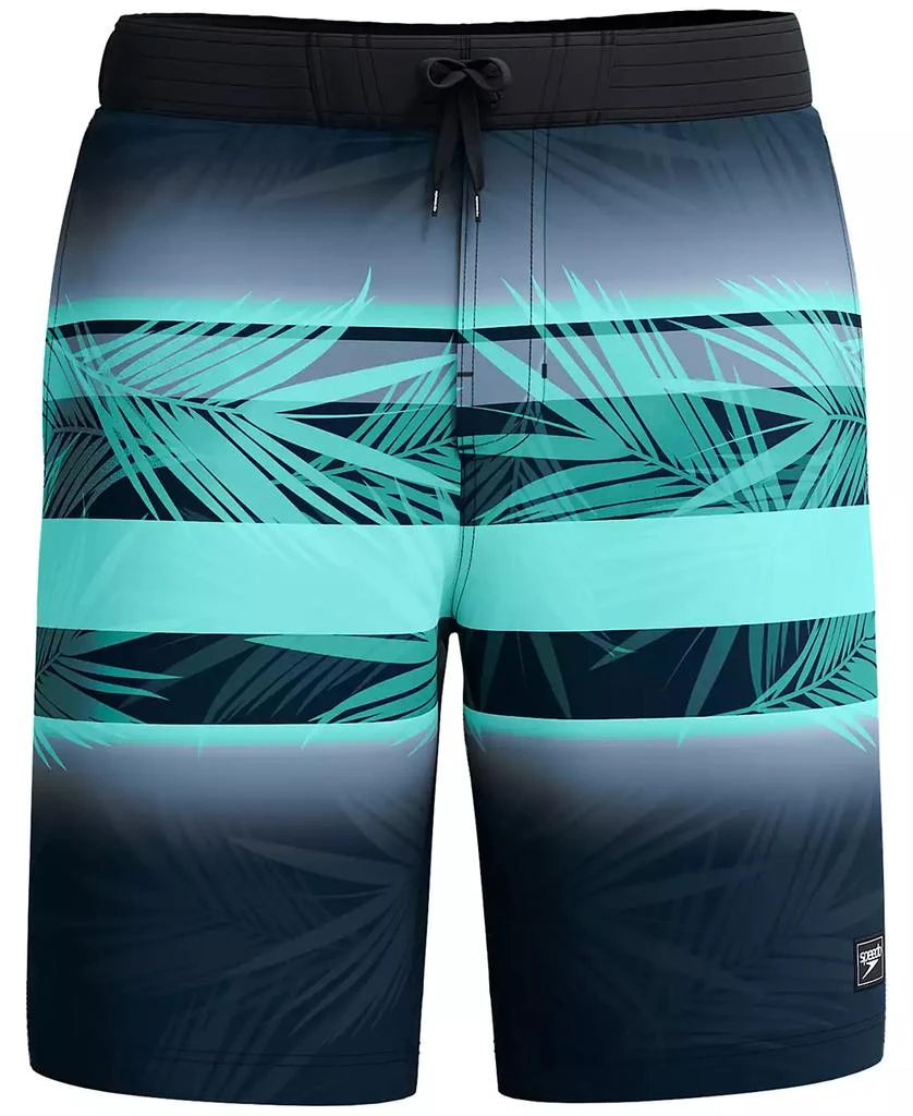 Speedo Men's Bondi Basin Palm Print Drawstring 9" Boardshorts 7