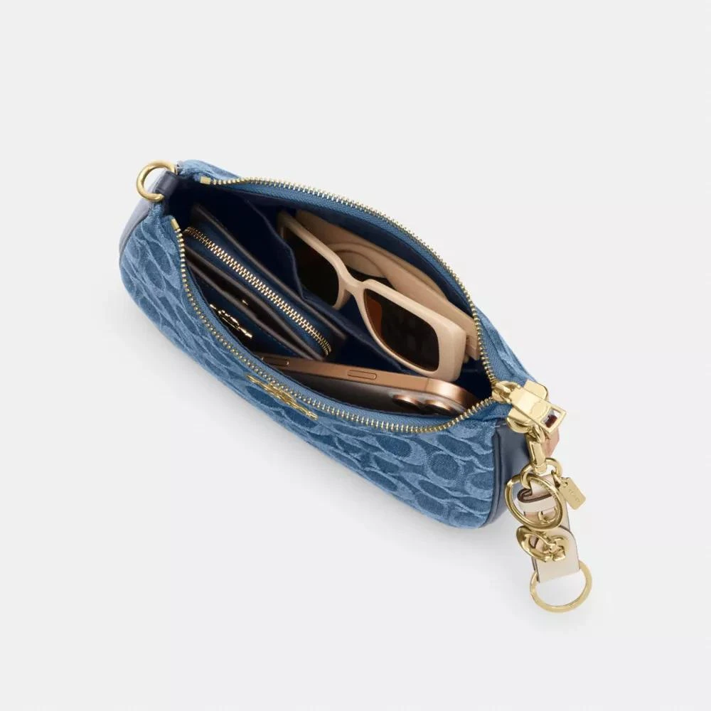 Coach Teri Shoulder Bag In Signature Denim 7