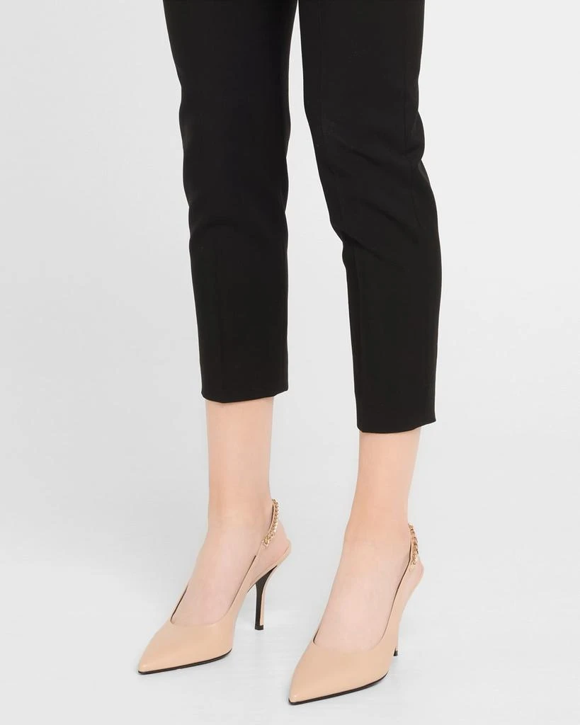 Gucci Signoria Slingback Leather Pumps 3