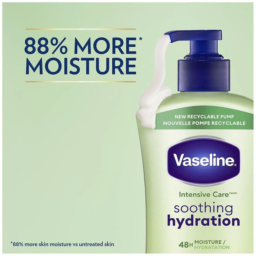 Vaseline Soothing Hydration Body Lotion Aloe Soothe 6