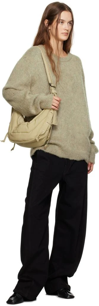 LEMAIRE Khaki Small Soft Game Bag 4