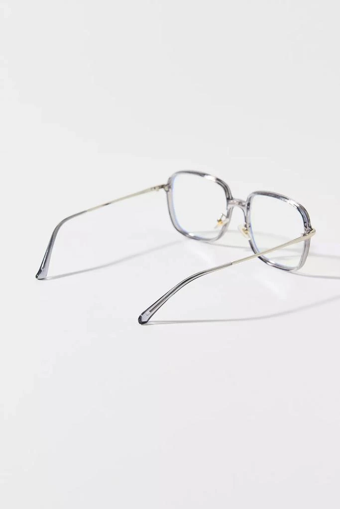 Urban Outfitters Harper Metal Oversized Square Readers 3