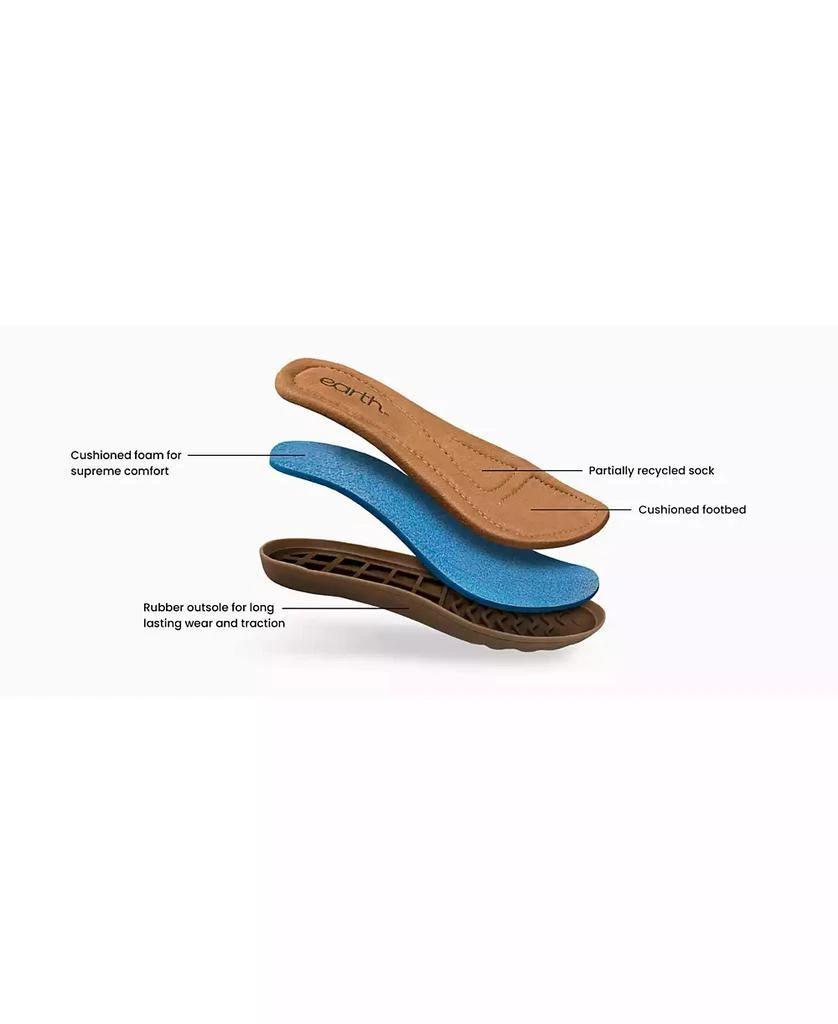 Earth Women's Landen Slip-on Round Toe Casual Ballet Flats 6