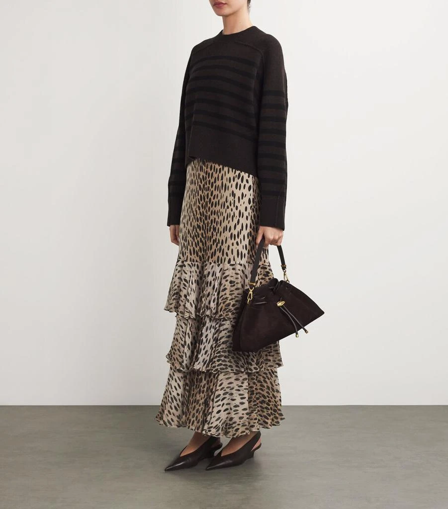 Rixo Silk Amelle Maxi Dress 4