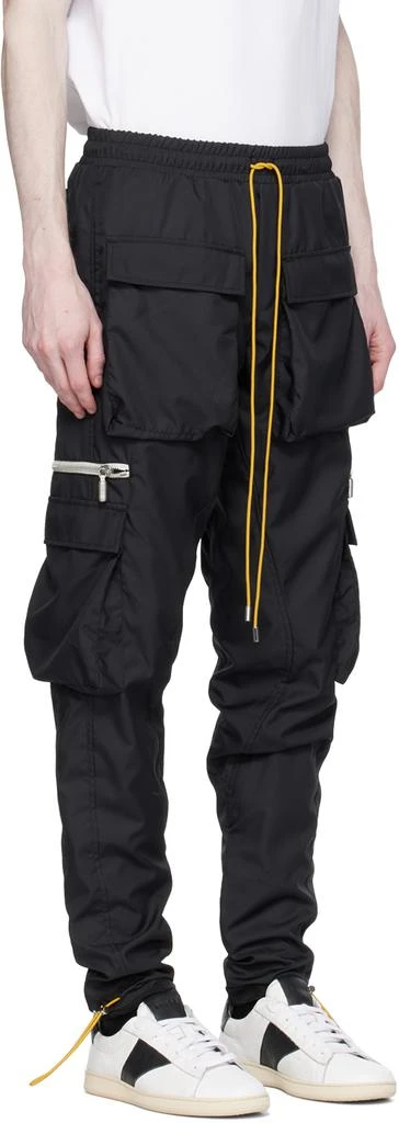 Rhude Black Classic Cargo Pants 2