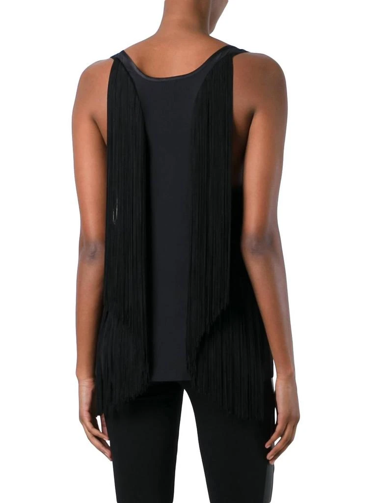 BARBARA BUI Silk Fringe Top 2
