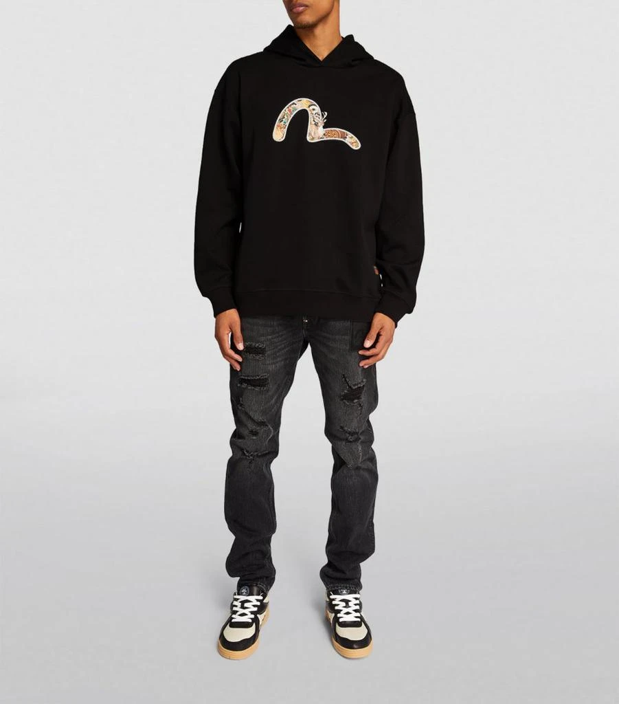 EVISU Embroidered Seagull Hoodie 2