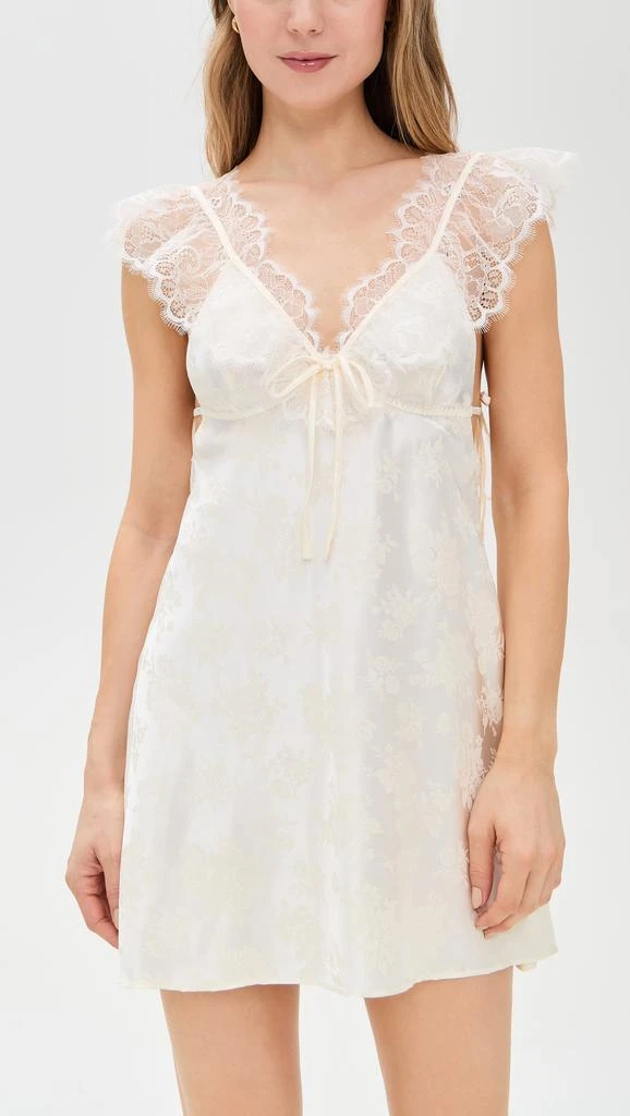 For Love & Lemons Audrey Mini Slip Dress 4