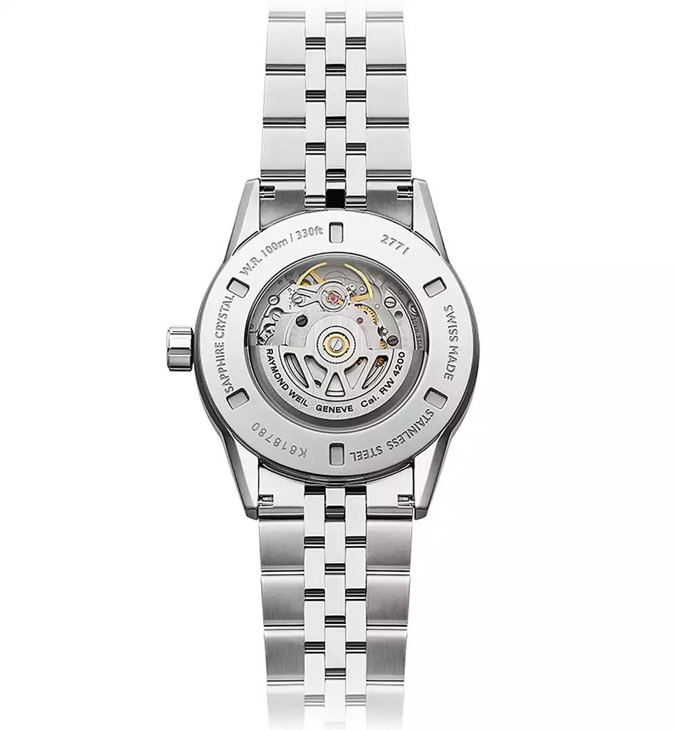Raymond Weil Men's Freelancer Automatic Olive Green Dial Stainless Steel Bracelet Watch 38mm