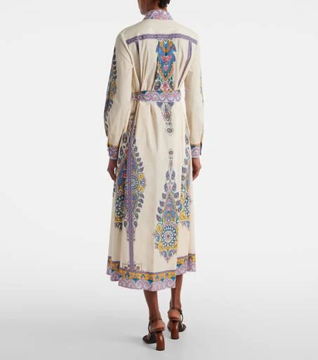 ETRO Printed cotton-blend shirt dress 3