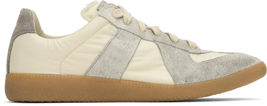 MAISON MARGIELA Yellow & Gray Replica Sneakers 1