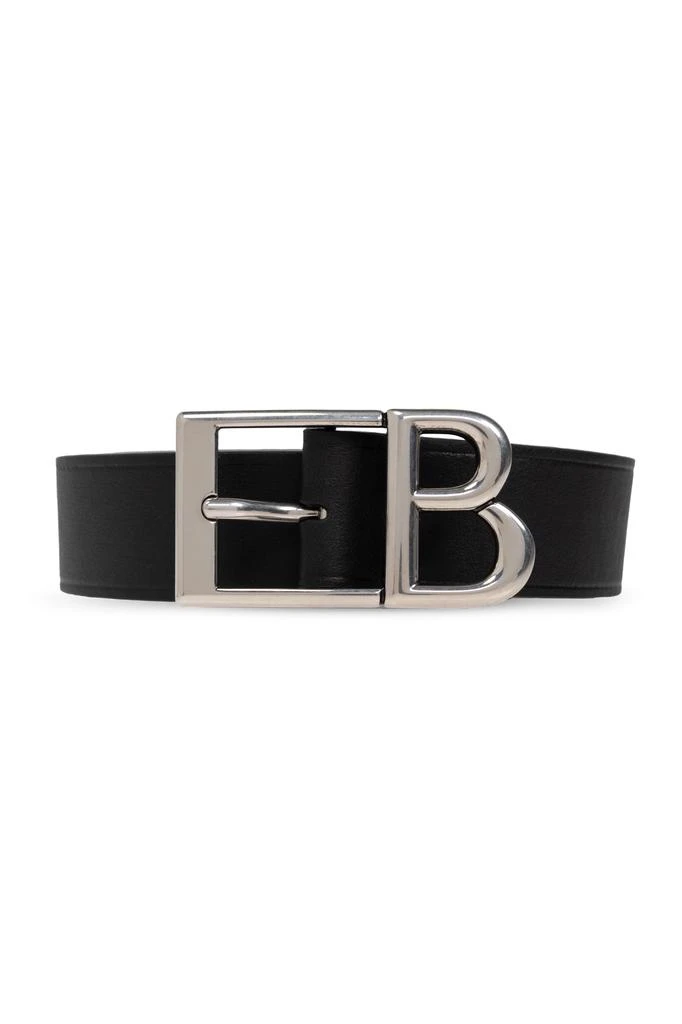 Leather belt with logo – On Sale Now with Up to 10% Off  display picture 3