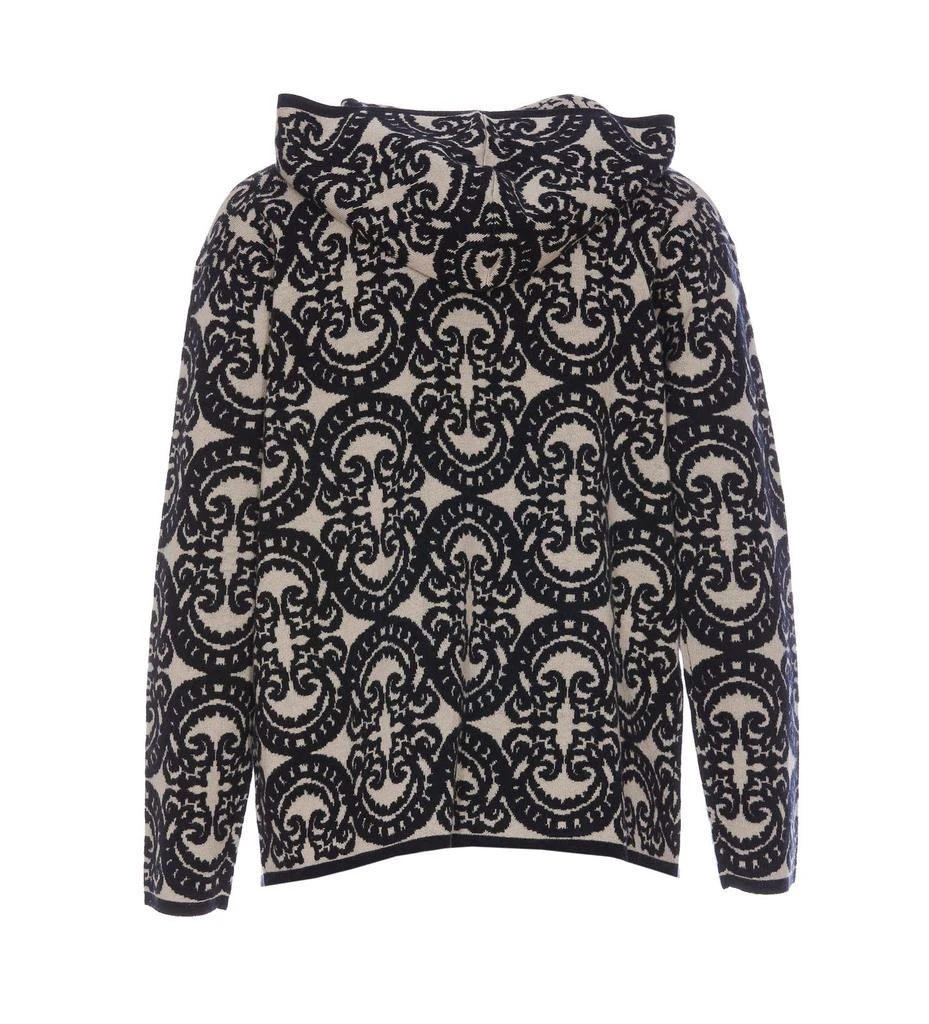 'S Max Mara 'S Max Mara All-Over Patterned Knitted Hoodie 2