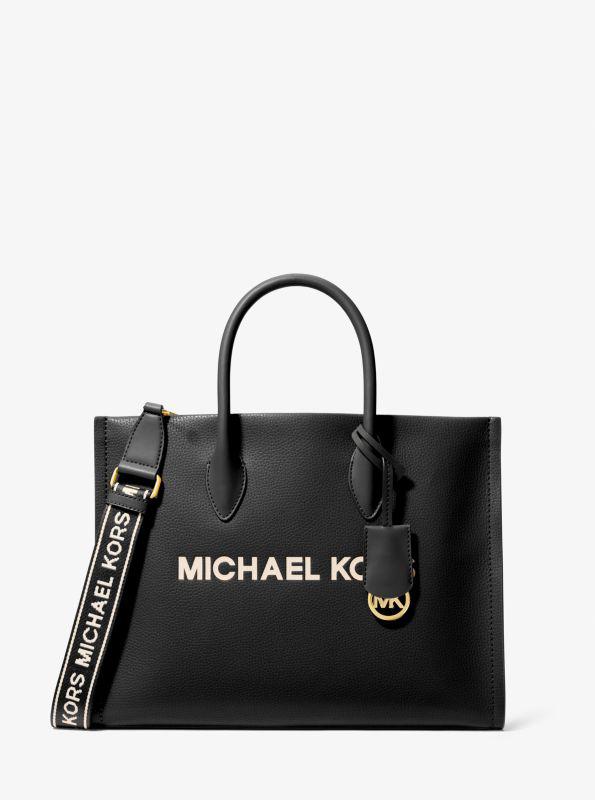 Michael Kors Mirella Medium Washed Denim Tote Bag - Tote