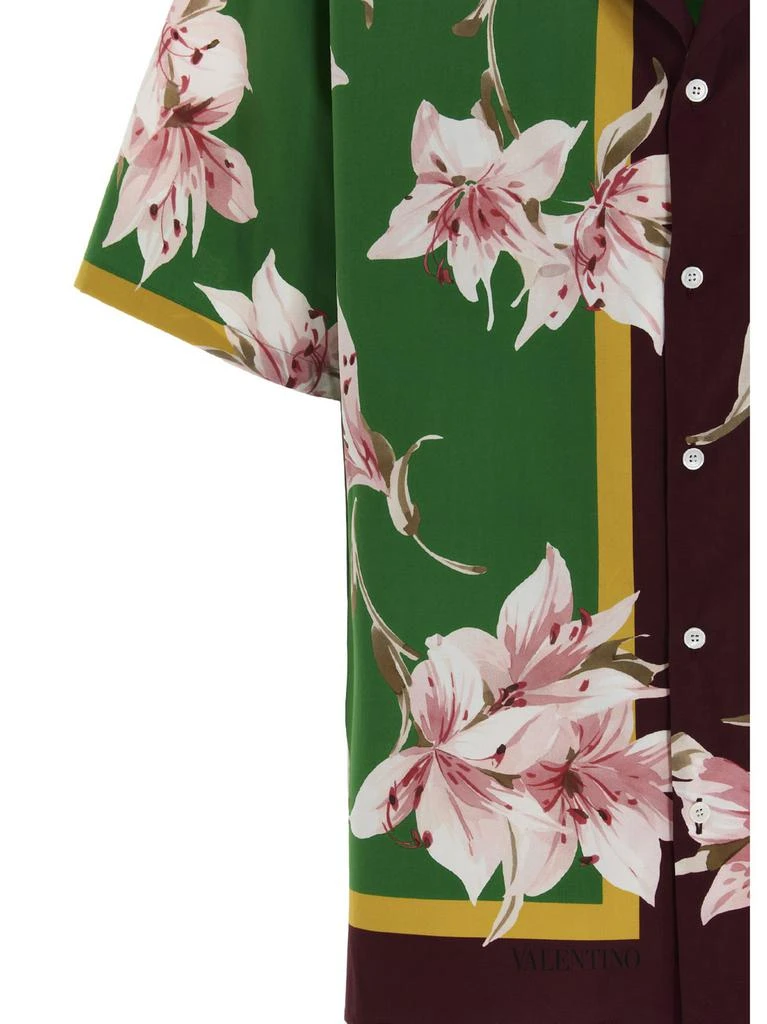 Valentino Valentino Floral Print Bowling Shirt 4
