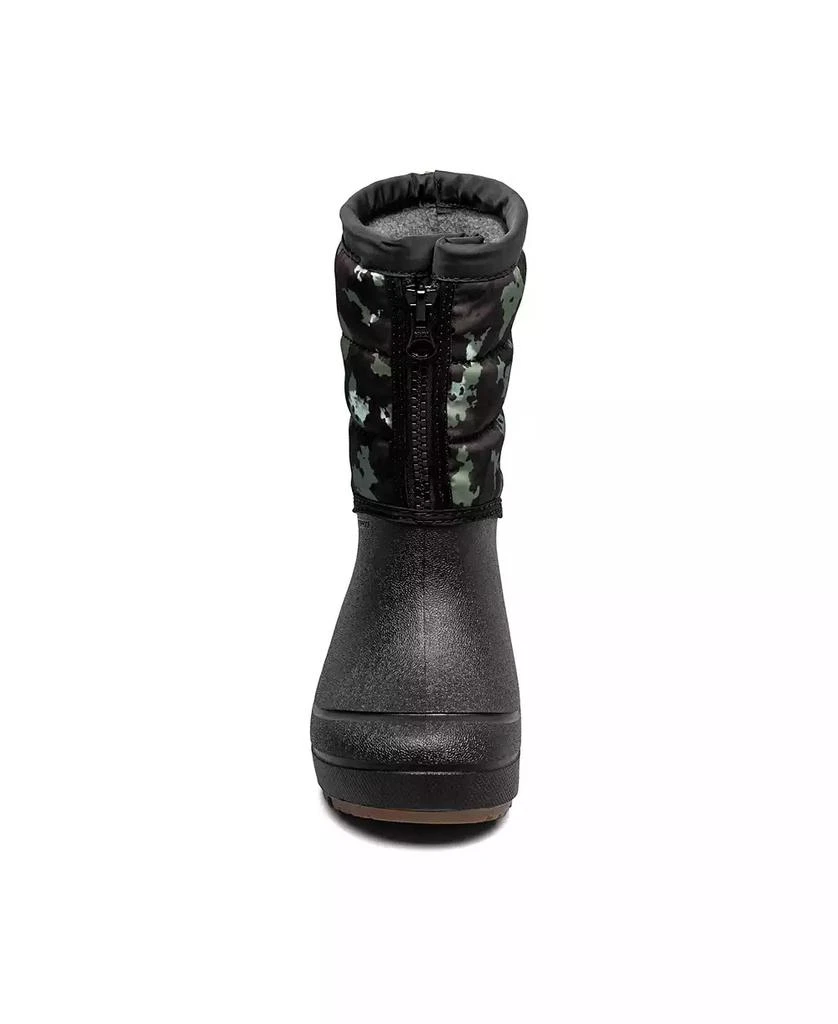 Bogs Little and Big Boys Snow Shell Zip Boot 4