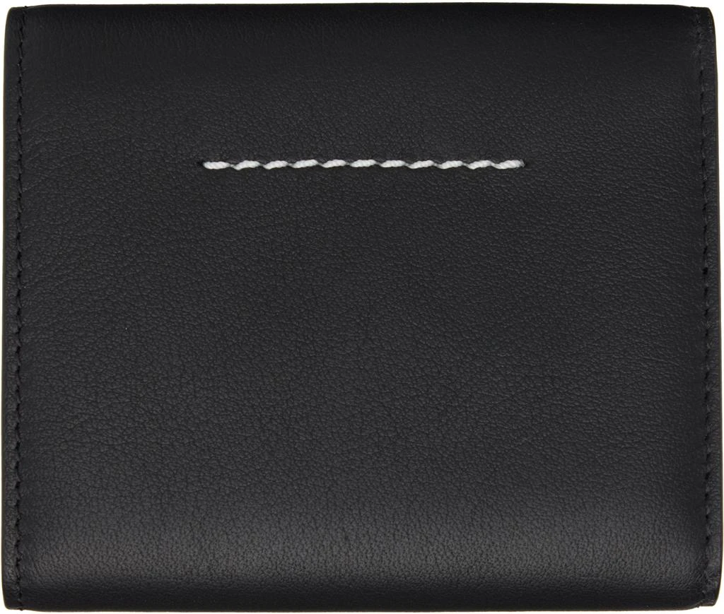 MM6 Black Trifold Wallet 2
