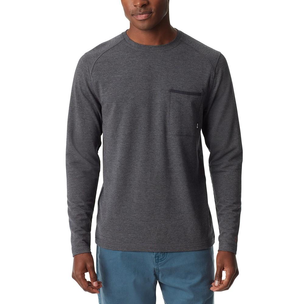 BASS OUTDOOR Men's Long-Sleeve Ribbed T-Shirt