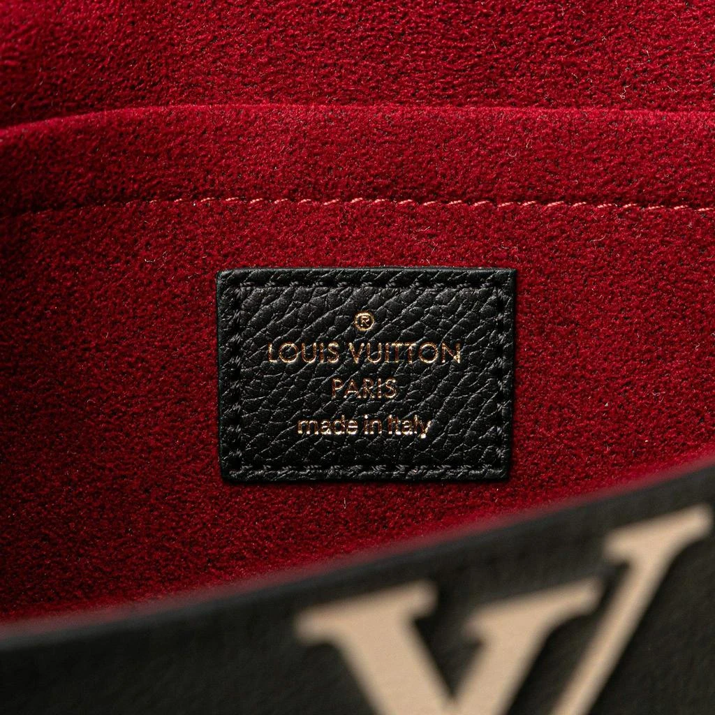 Louis Vuitton Louis Vuitton Black Monogram Empriente Bicolor Leather Pochette Felicie Shoulder Bag 7