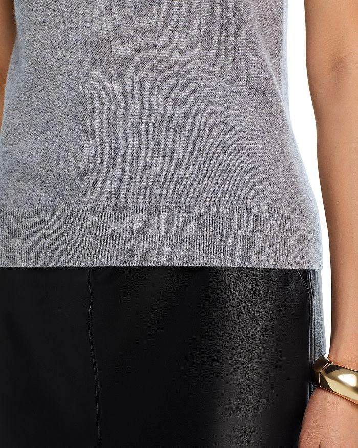 Bloomingdale's C by Bloomingdale's Sleeveless Cashmere Sweater - Exclusive 5
