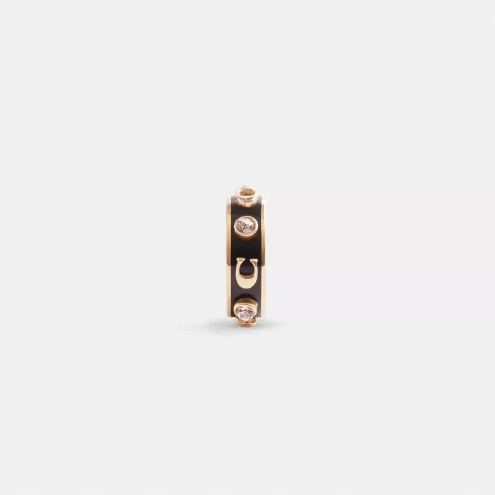 Coach Signature Enamel Stone Ear Cuff 1