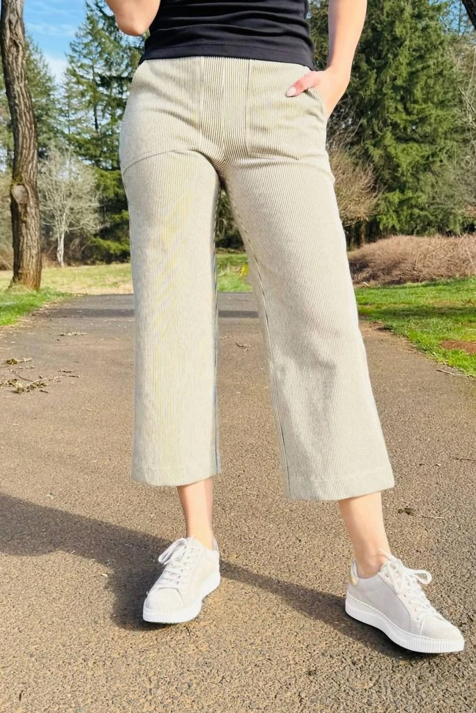 NIC+ZOE Nic + Zoe - All Day Stripe Wide-leg Jeans 6