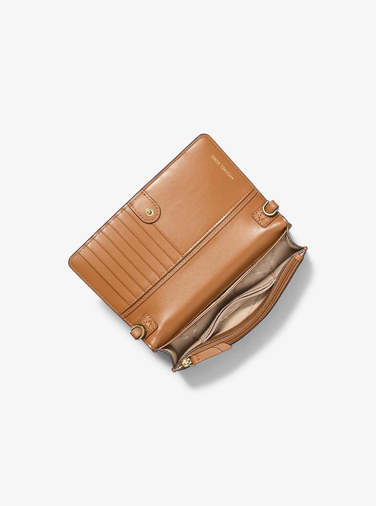 Michael Kors Jet Set Small Logo Smartphone Convertible Crossbody Bag