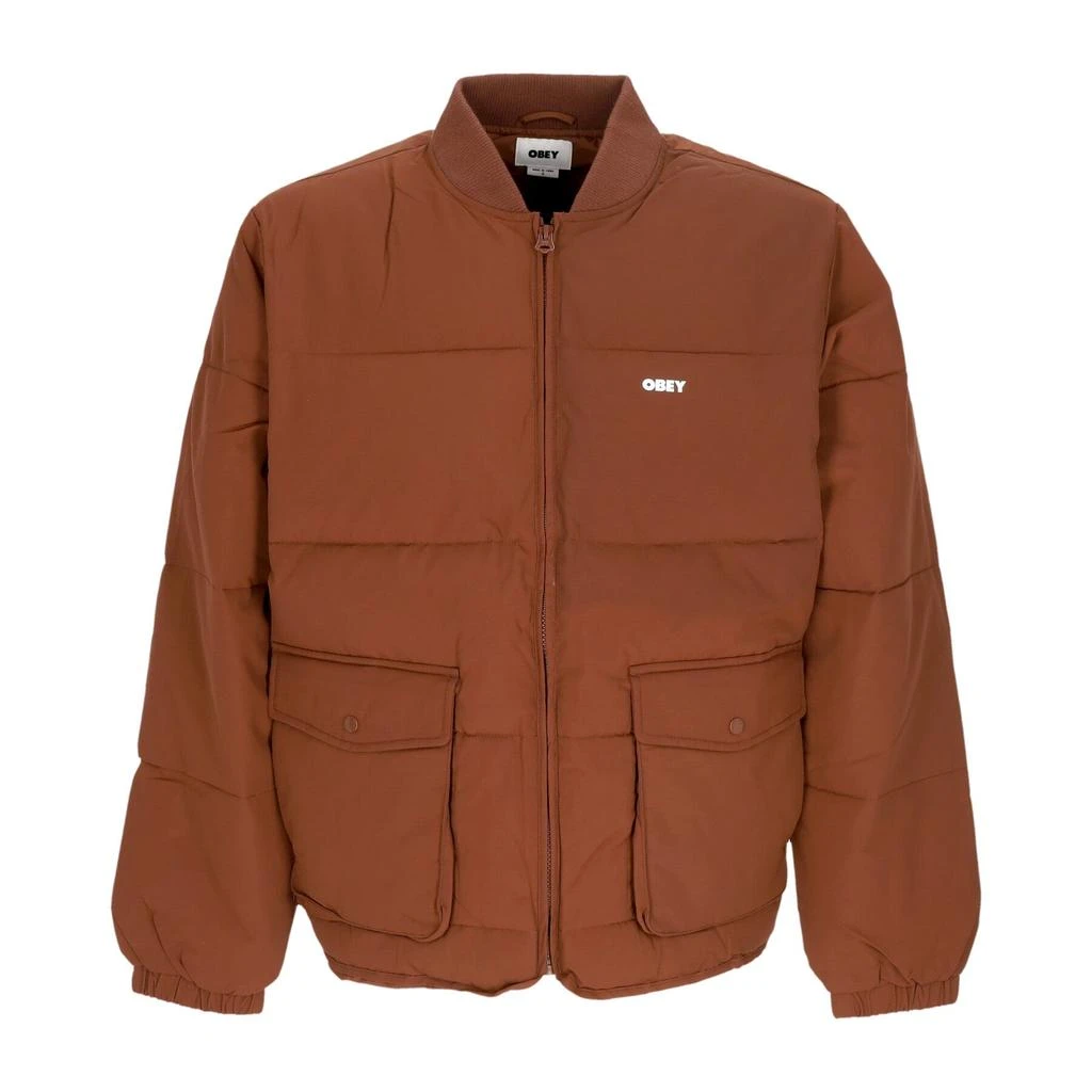 Obey Men's Charlie Jacket Sepia 1