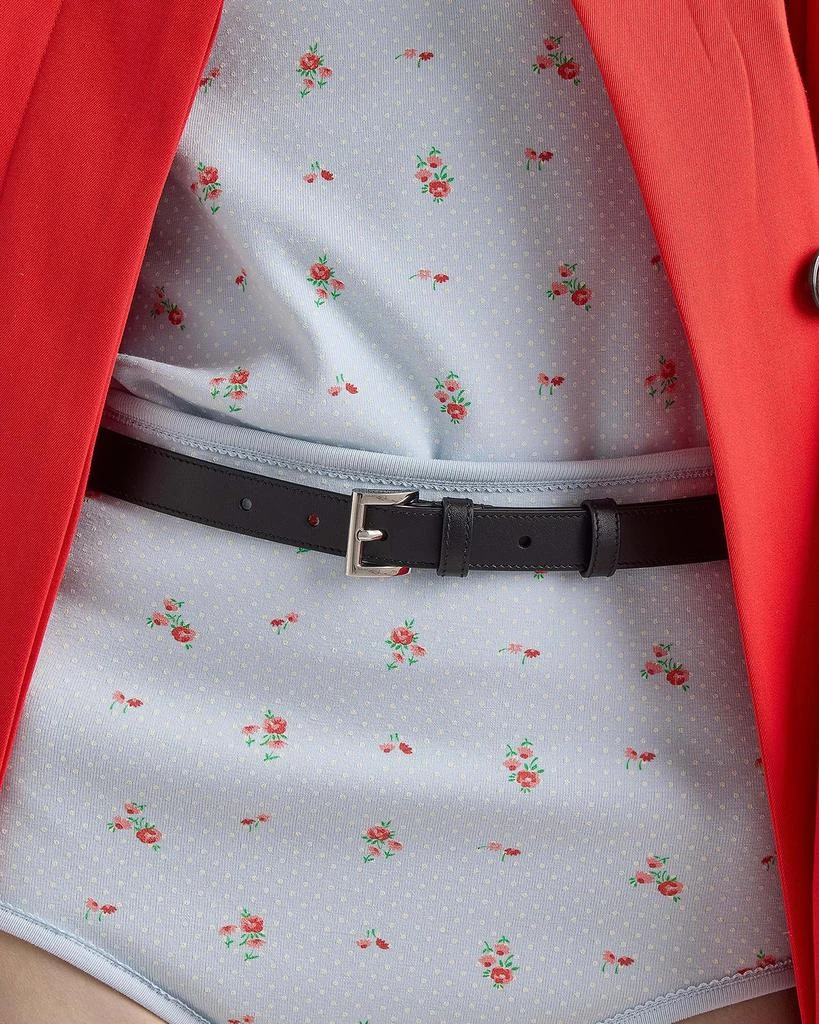 Prada Triangle Leather Belt 2