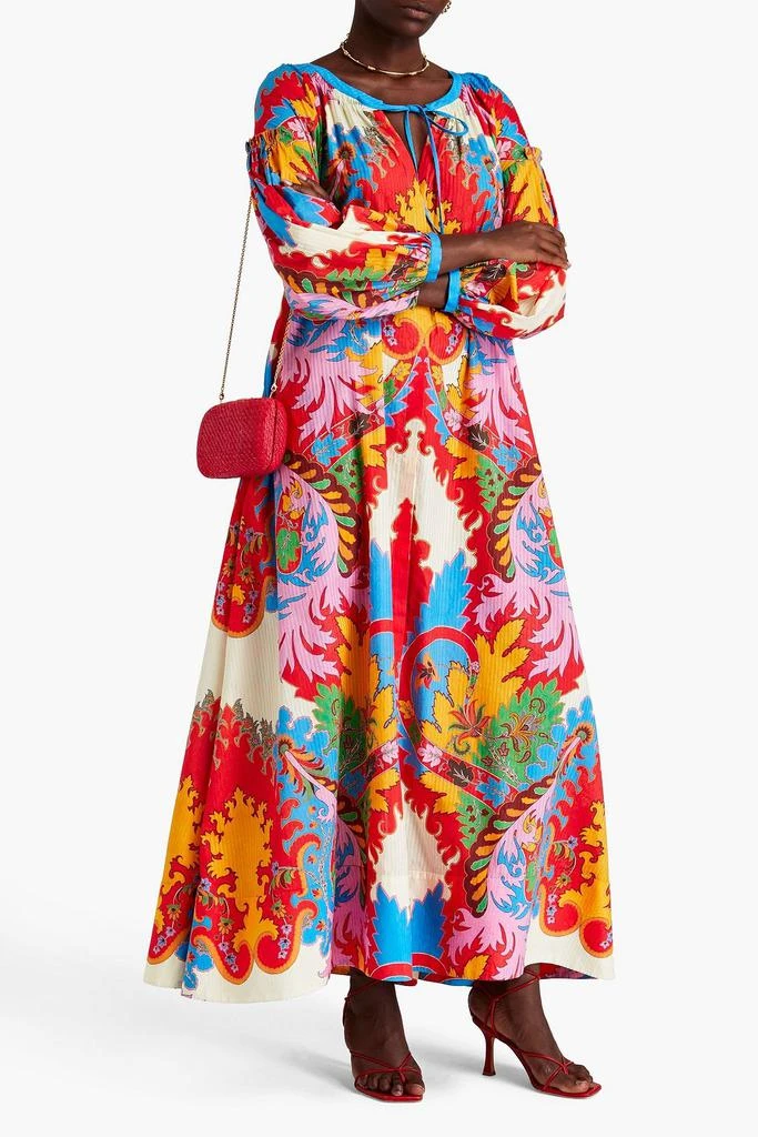 ETRO Paisley-print cotton and silk-blend maxi dress 2