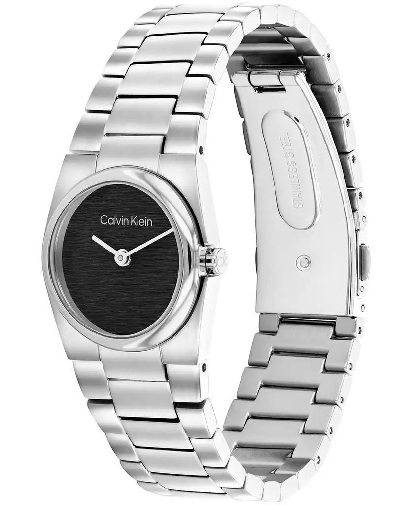 Calvin Klein Women's Silver Tone Stainless Steel Bracelet Watch, 26mm