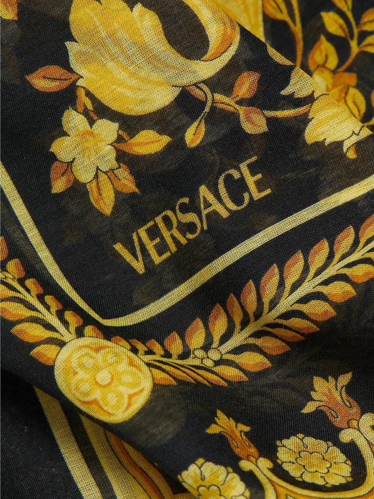 Versace Baroque Print Silk-Cotton Pareo 6