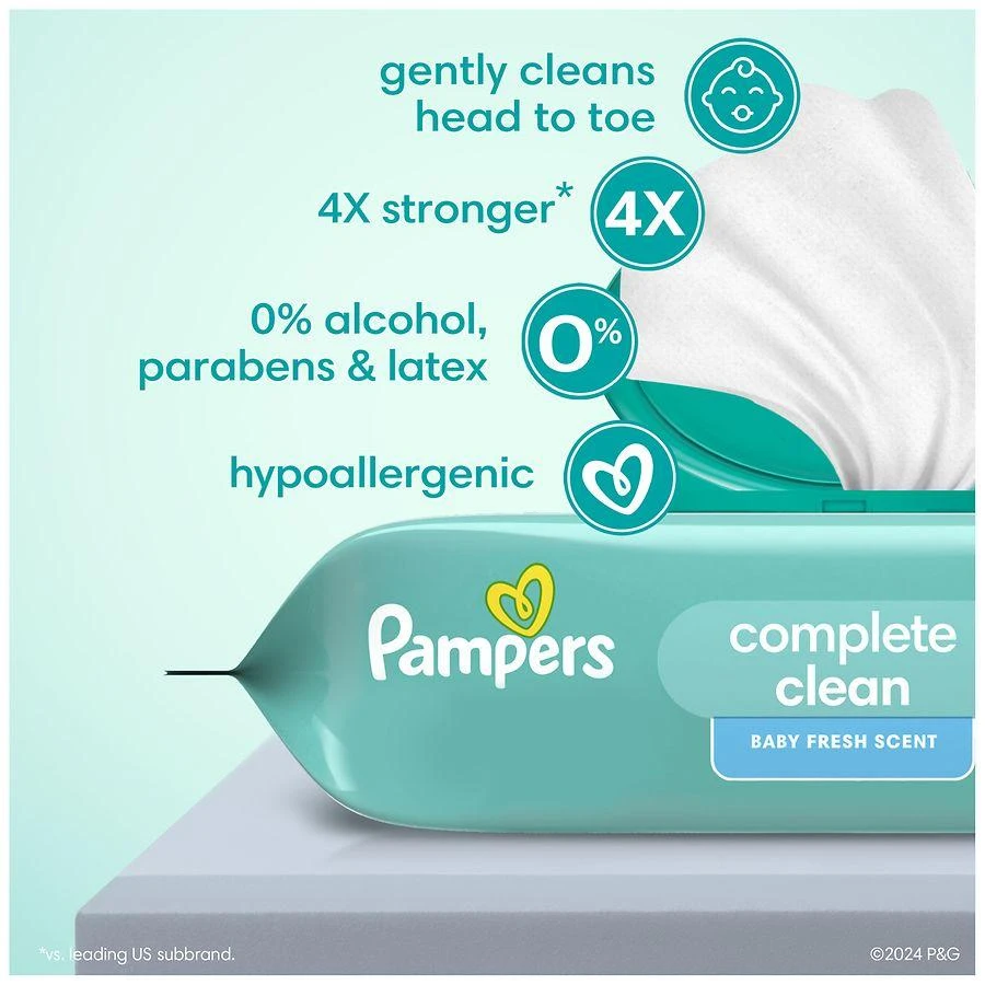 Pampers Baby Wipes Fresh, 432 4