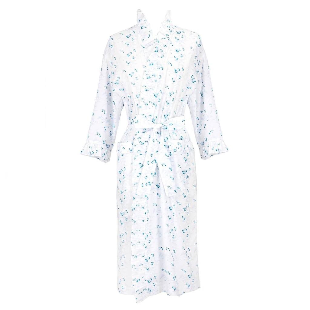LENORA Lenora - Lily Cotton Ruffle Robe