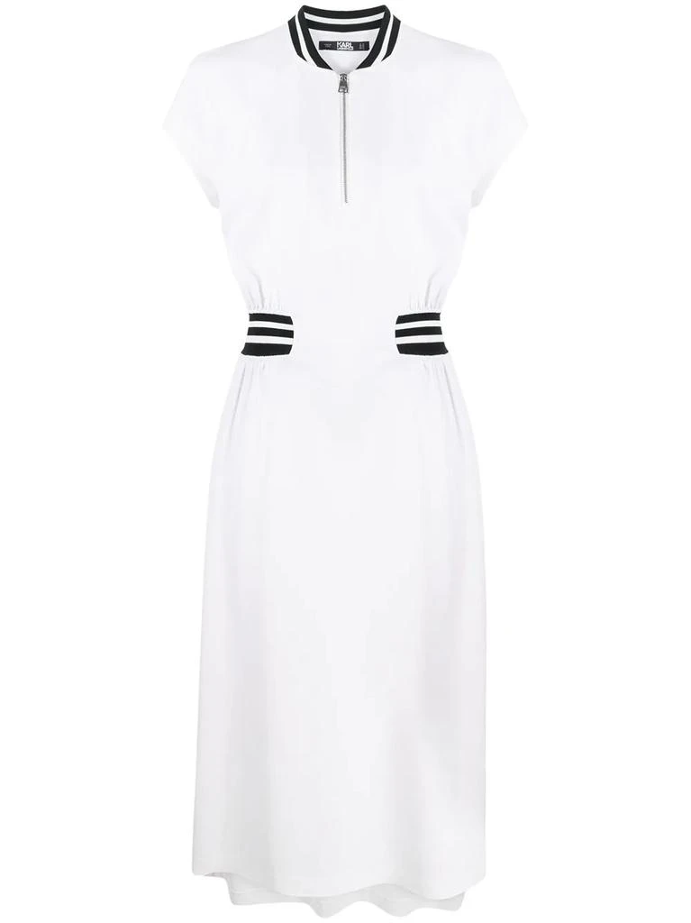 Karl Lagerfeld Paris cady tennid midi dress - women 1