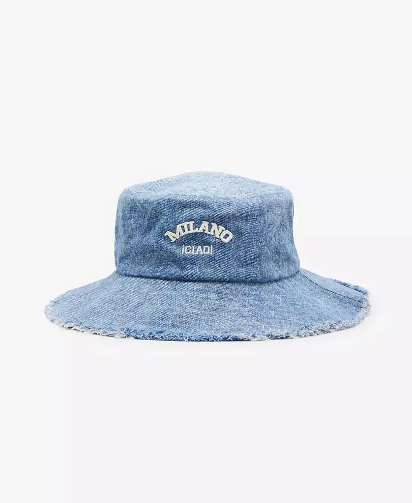 Steve Madden H-Metro Denim Bucket Hat 1