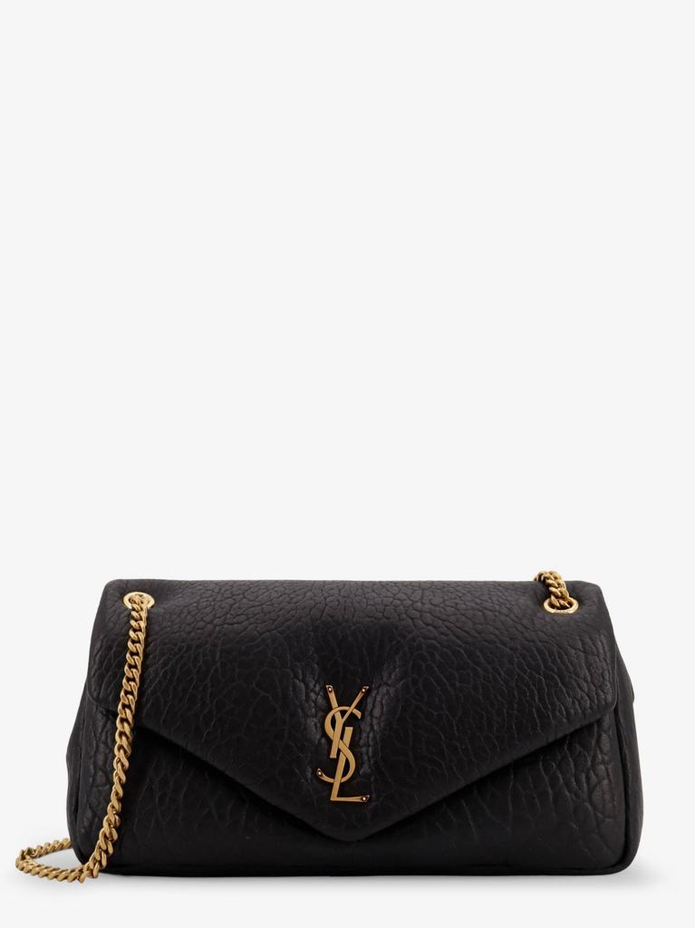 Yves Saint Laurent SAGE GREEN SUEDE LE 5 A 7 SHOULDER BAG