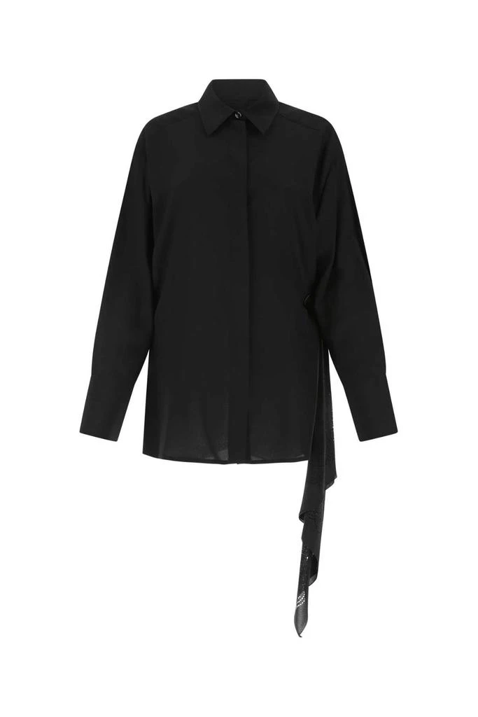 Givenchy Givenchy Scarf-Detail Button-Down Shirt 1