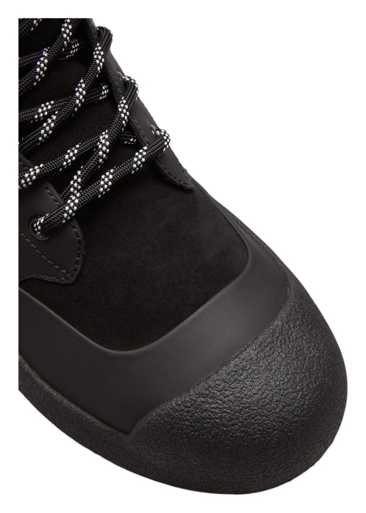 Cuby 6234584 Men's Curling Shearling-Lined Suede & Leather Boots